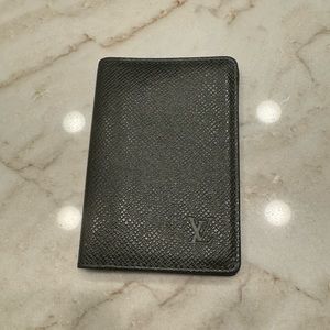 Louis Vuitton Dark Green Taiga Pocket Organizer